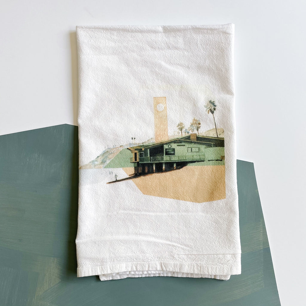 Guard Shack Tea Towel