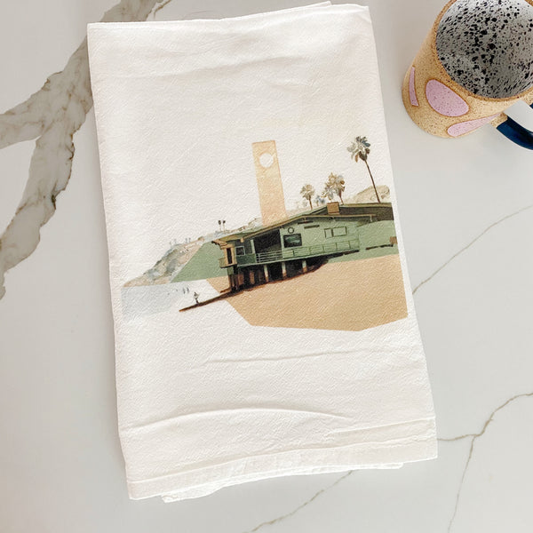 Guard Shack Tea Towel