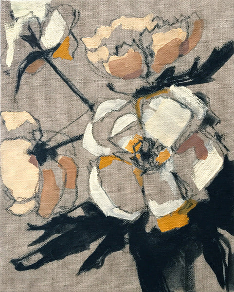 Floral on Linen I
