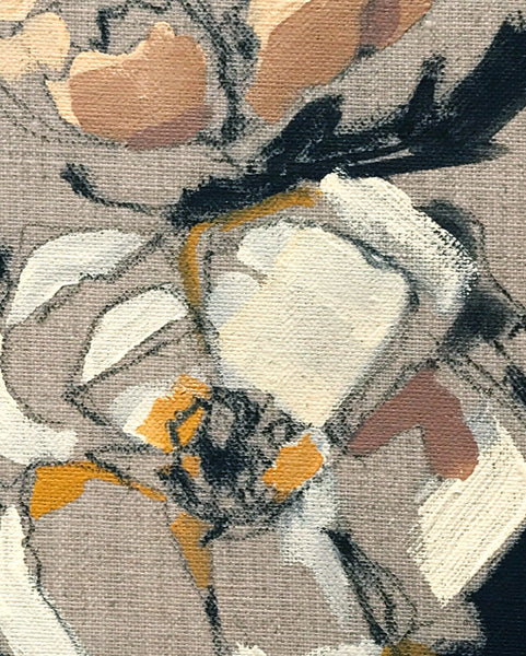 Floral on Linen I