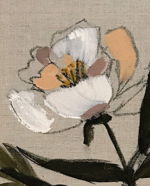 Floral on Linen VII