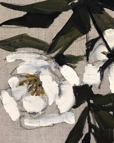 Floral on Linen XIII