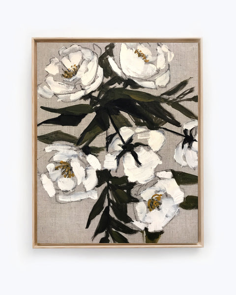 Floral on Linen XIII