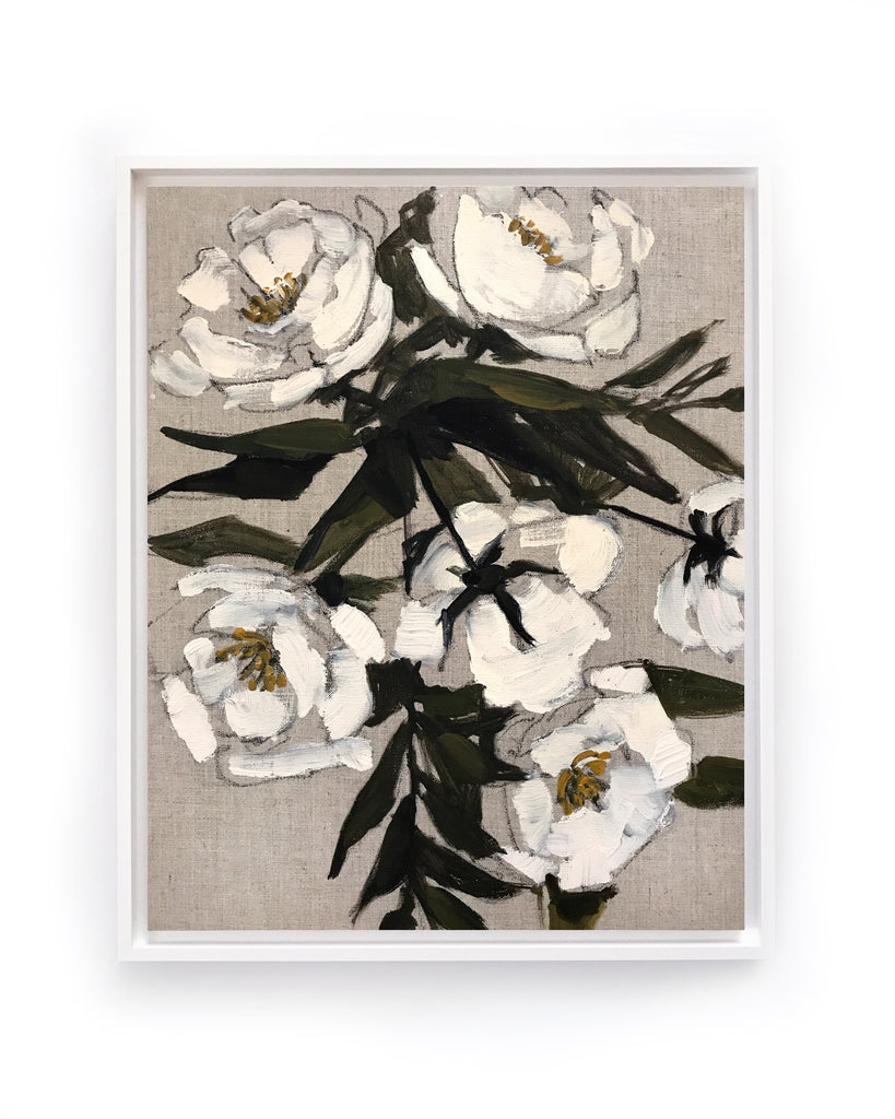 Floral on Linen XIII