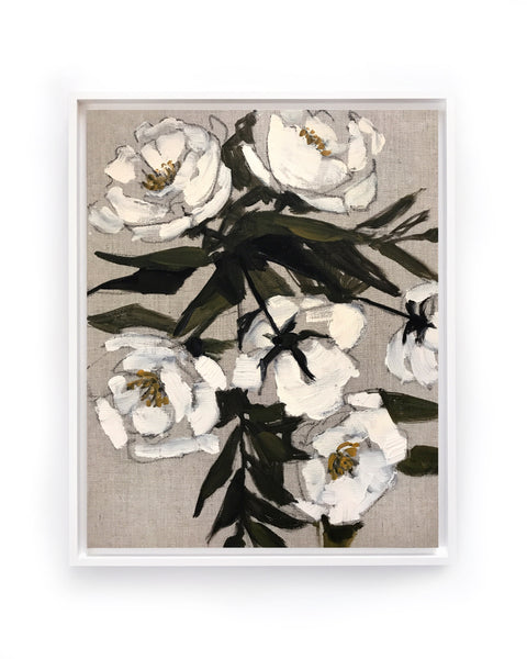 Floral on Linen XIII
