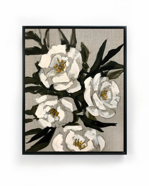 Floral on Linen XIV