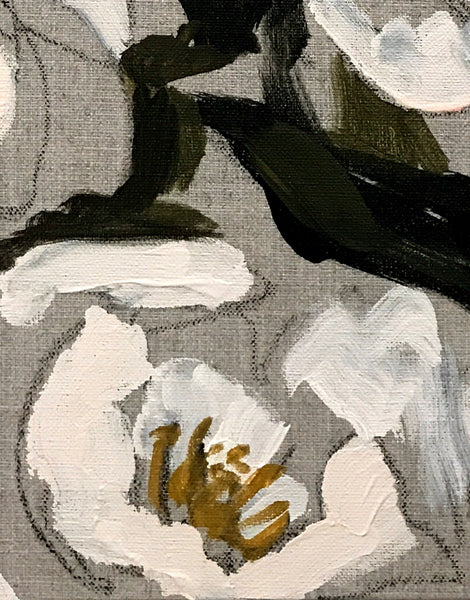 Floral on Linen XIV