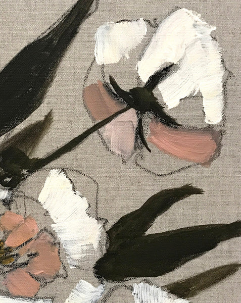Floral on Linen XI