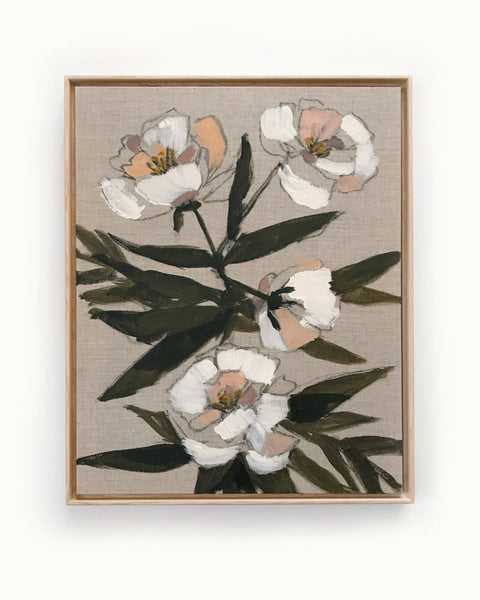 Floral on Linen VII