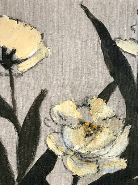 Floral on Linen VI