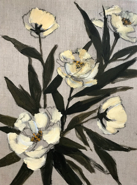 Floral on Linen VI