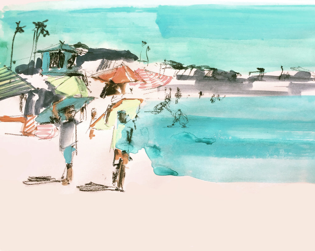 Print of Boogie Board Brothers