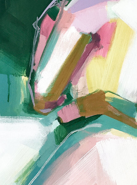 Emerald Figure Print