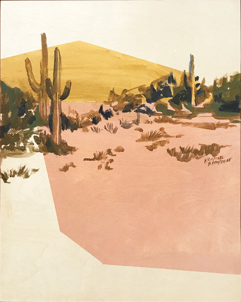 Suede and Rosé Desert