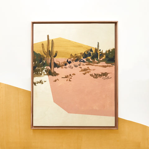Suede and Rosé Desert