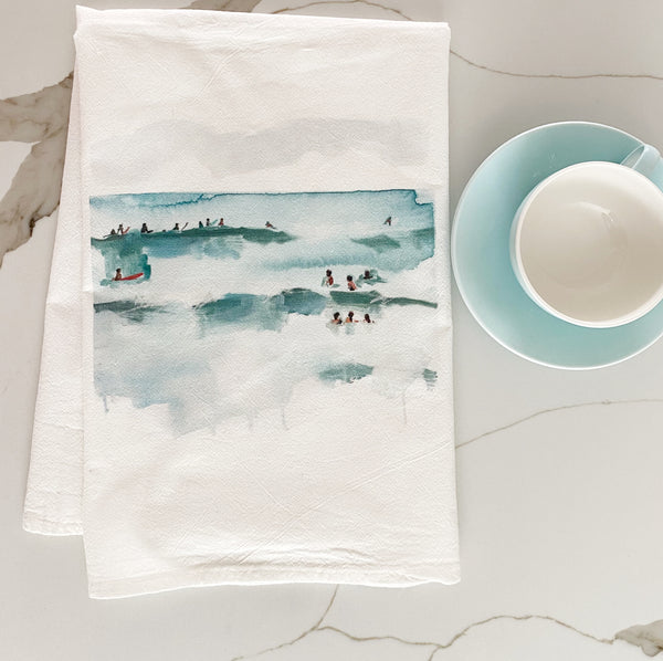Ocean Tea Towel