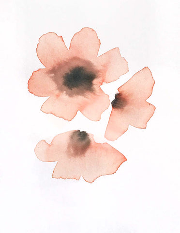 Watercolor Blossom IV