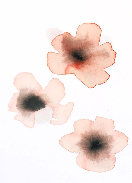 Watercolor Blossom V