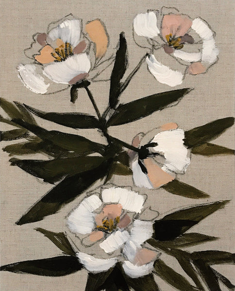 Floral on Linen VII