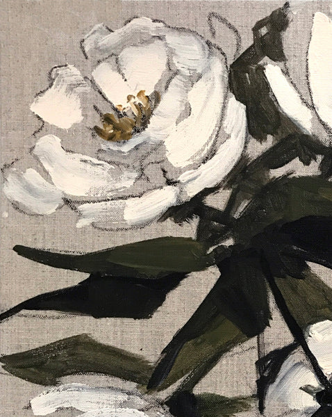 Floral on Linen XIII