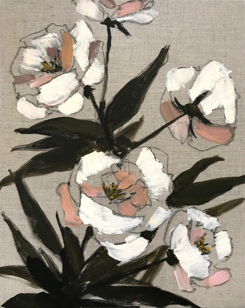 Floral on Linen XI