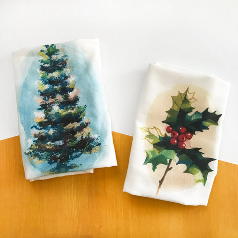 Christmas Tea Towel 2 Pack